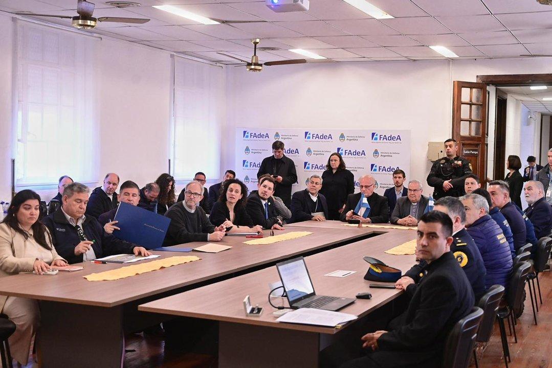 Coacuterdoba se prepara para la llegada del papa- autoridades recorrieron la ciudad