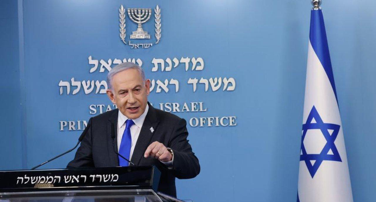Benjamiacuten Netanyahu afirmoacute que las tropas israeliacutees permaneceraacuten ldquoen la Liacutenea Amarillardquo