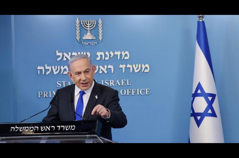 Benjamiacuten Netanyahu afirmoacute que las tropas israeliacutees permaneceraacuten ldquoen la Liacutenea Amarillardquo
