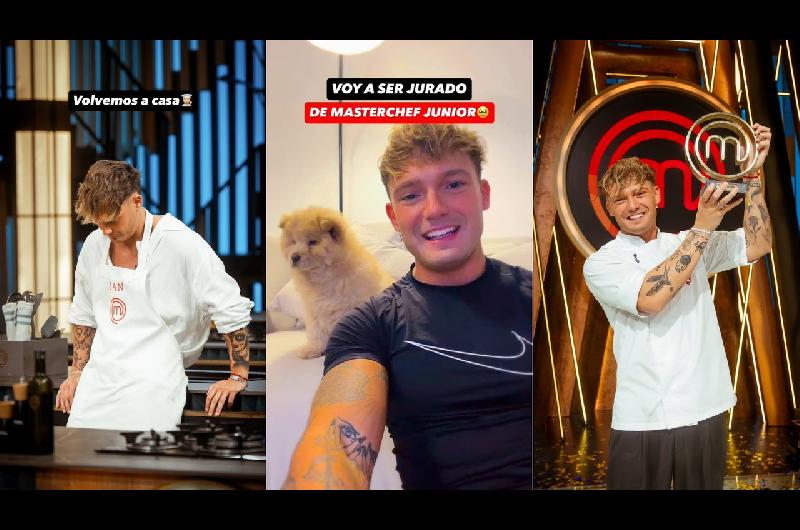 ldquoVoy a ser jurado de MasterChef Juniorrdquo- la sorpresiva confirmacioacuten de Ian Lucas