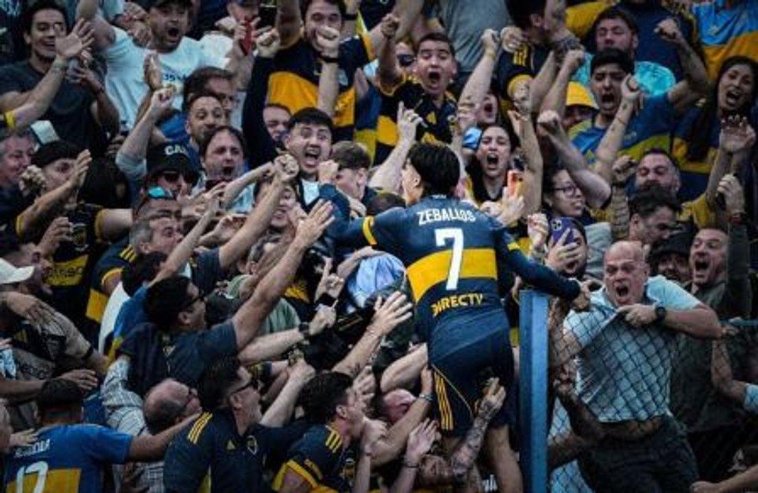 Exequiel Zeballos en su salida al fuacutetbol italiano- ldquoBoca es mi casardquo