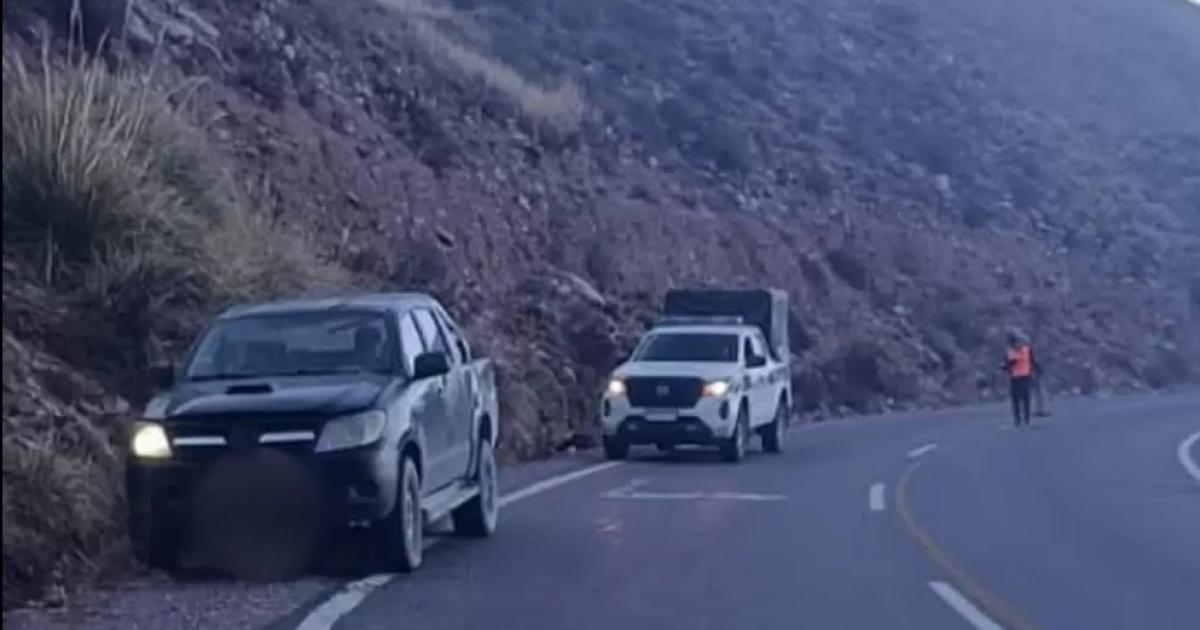 Conduciacutea en estado ebriedad en Ruta Nacional 52 y fue demorado
