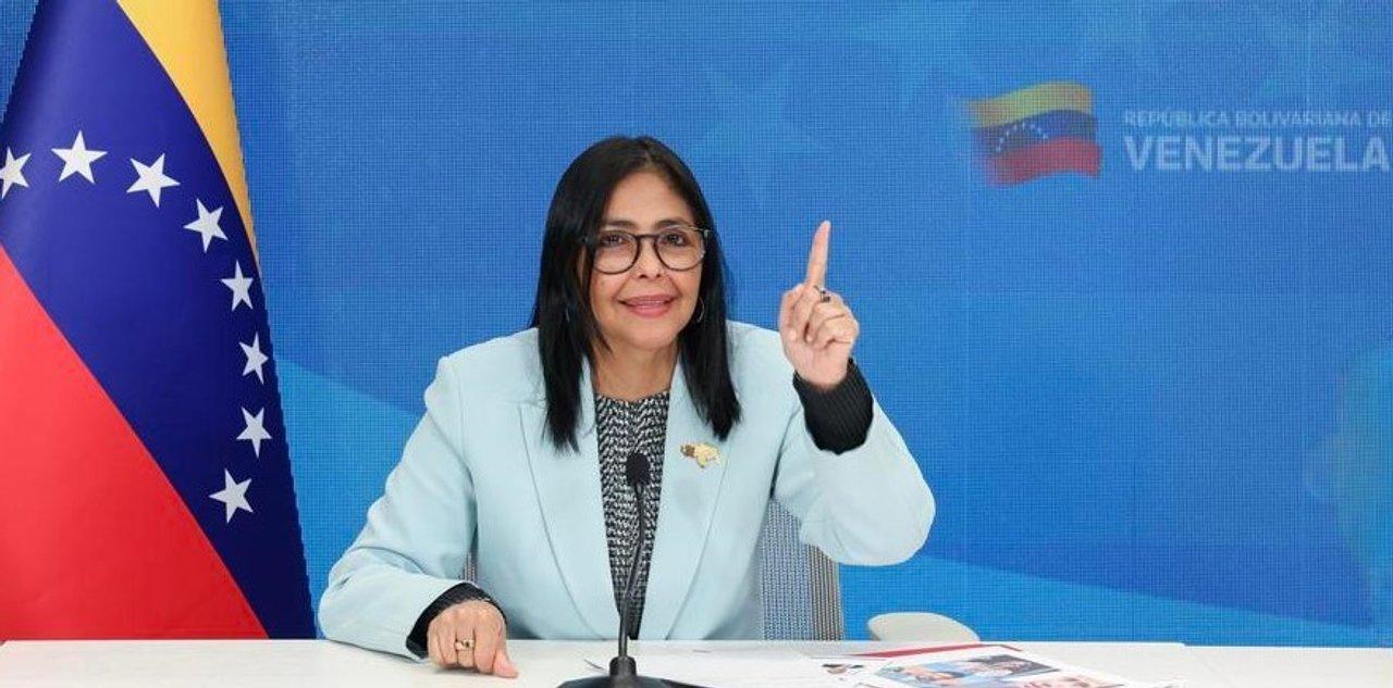 Delcy Rodriacuteguez afirmoacute que Venezuela celebraraacute elecciones cuando esteacute preparada