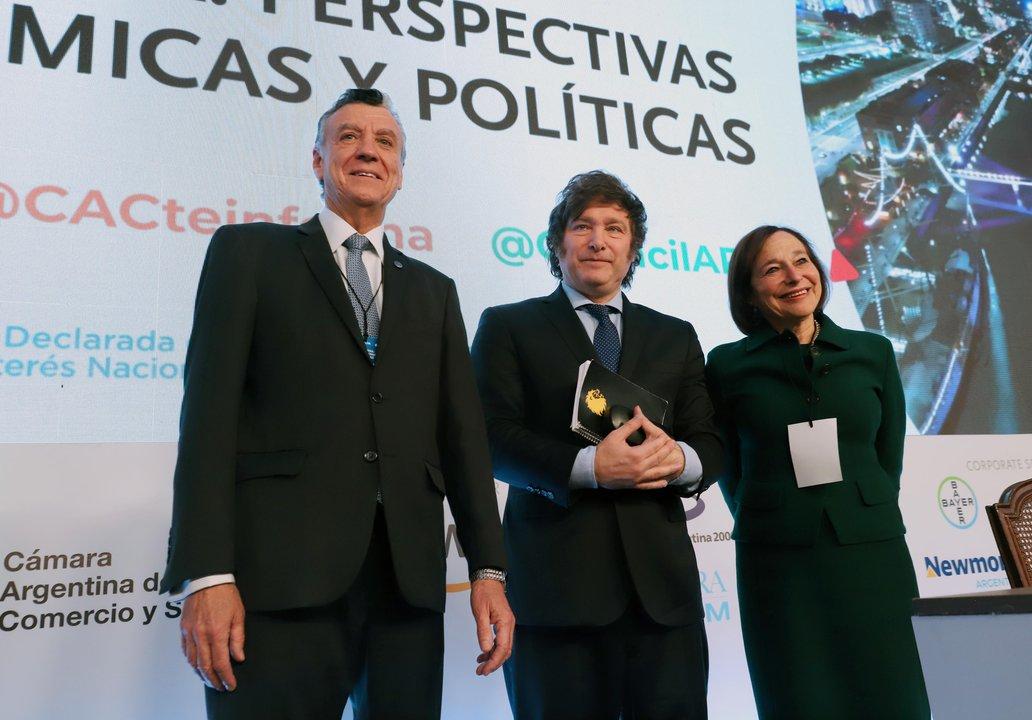 ldquoNo tengo dudas por quieacuten voy a votarrdquo- el titular de la Caacutemara de Comercio a favor de la reeleccioacuten de Milei