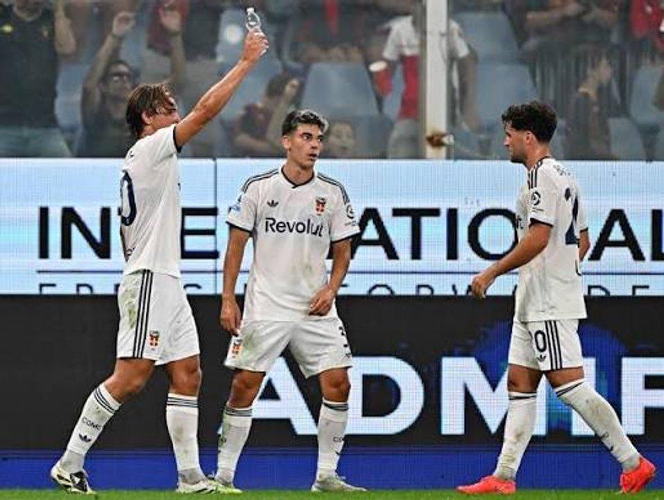 Con gol de Nico Paz el Como le ganoacute 4-1 al Genoa en la Serie A