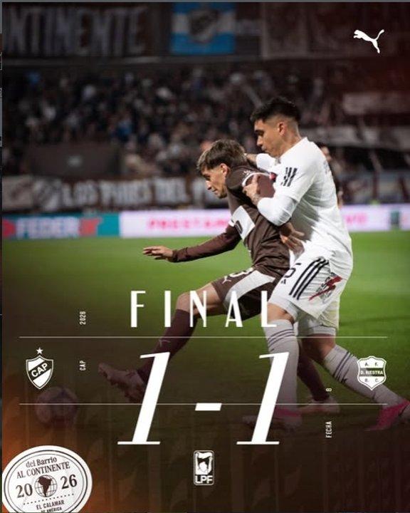 Platense y Riestra no se sacaron ventajas e igualaron en Vicente Loacutepez