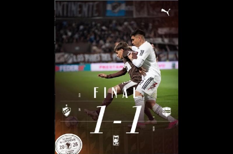 Platense y Riestra no se sacaron ventajas e igualaron en Vicente Loacutepez