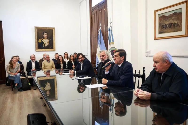 Convenio con el Conicet para la restauracioacuten de la Catedral