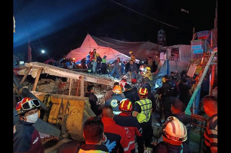 Tragedia en Meacutexico- una explosioacuten de pirotecnia dejoacute nueve muertos durante unas fiestas patronales