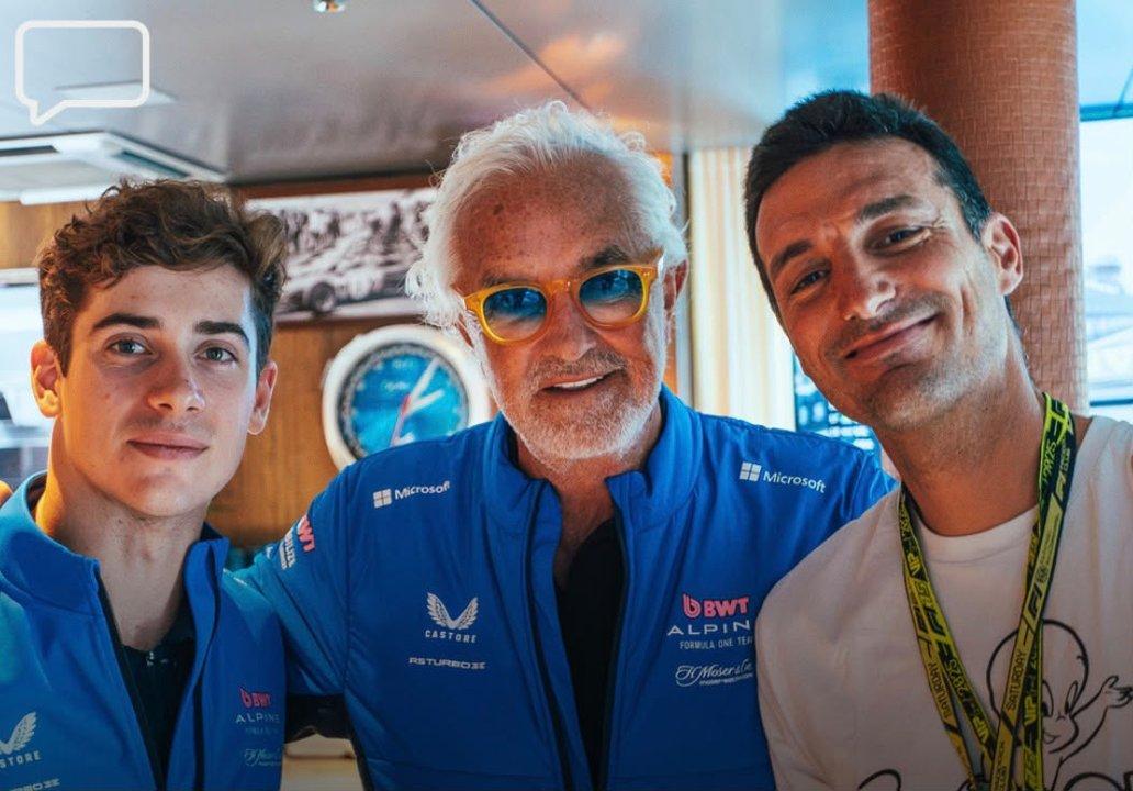 Scaloni aparecioacute en el GP de Italia de Foacutermula 1- Ahora estoy disfrutando