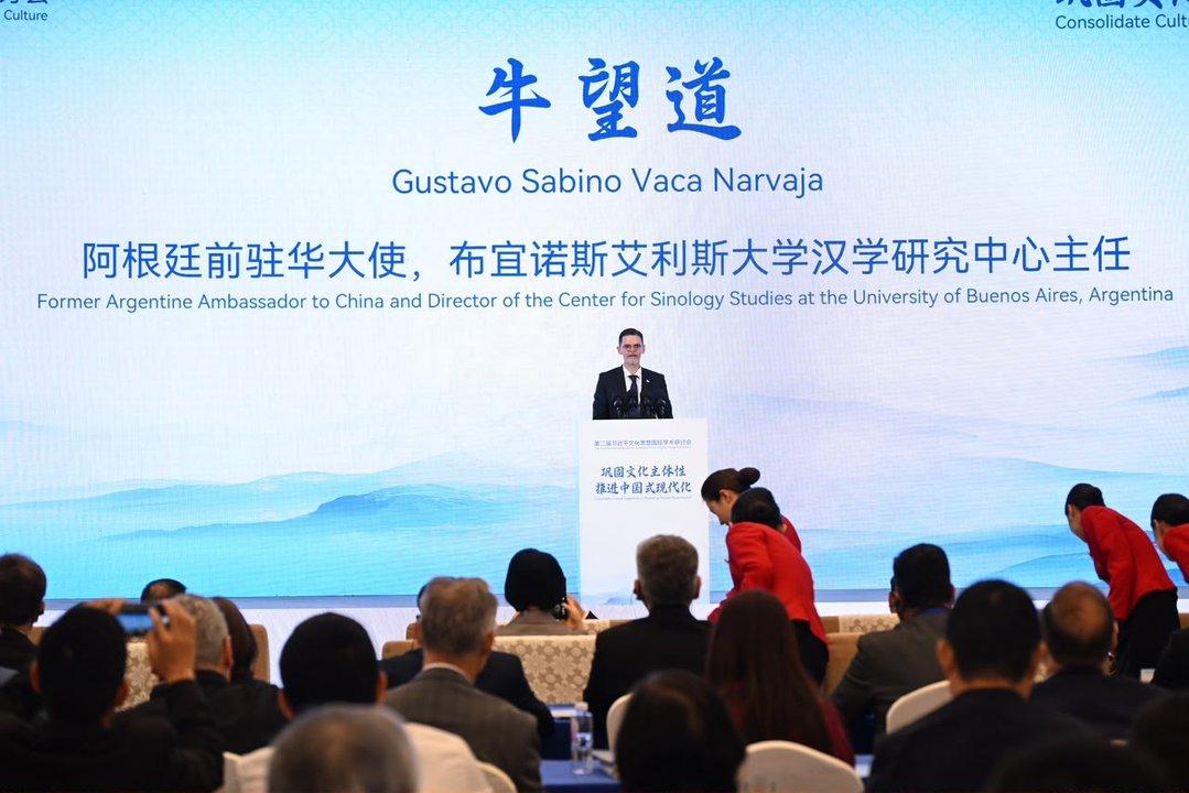 Vaca Narvaja planteoacute en China que el ldquoMomento Shenzhenrdquo puede abrir una nueva etapa de desarrollo compartido