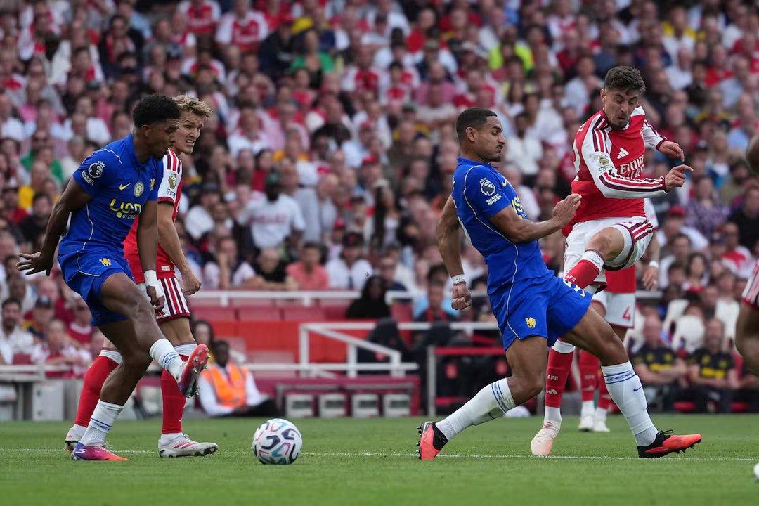 El Arsenal le ganoacute 2-1 al Chelsea del ldquoDiburdquo Martiacutenez en la Premier League