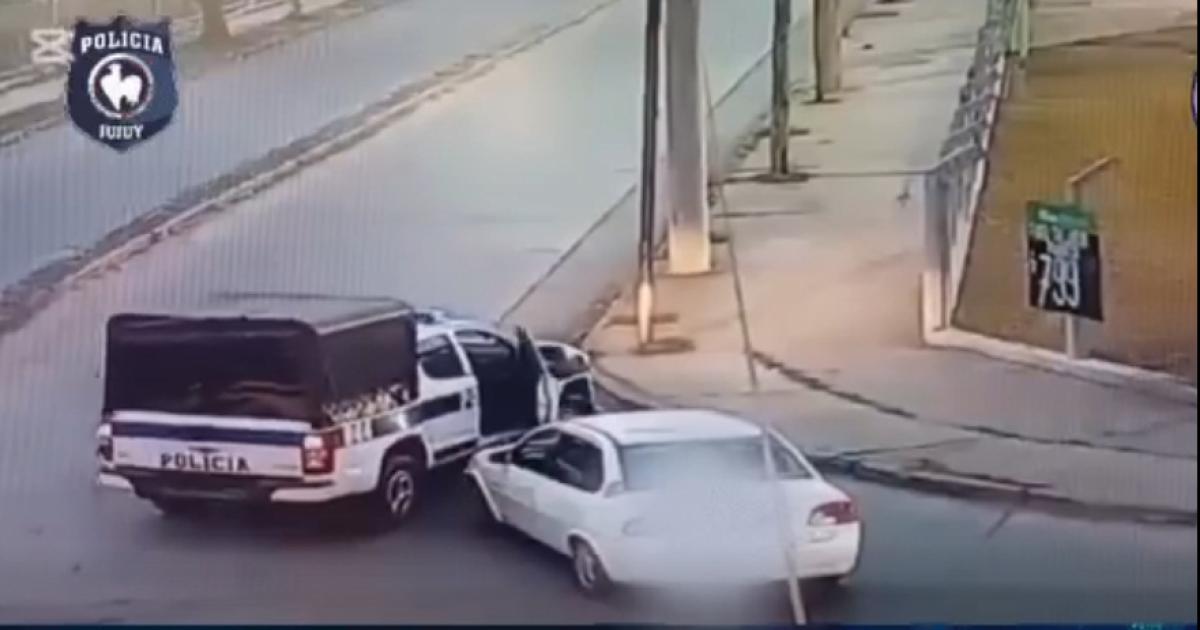 Cuatro hombres fueron aprehendidos tras larga persecucioacuten por dos barrios