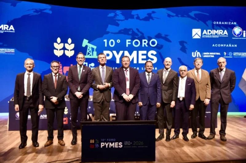Carlos Sadir participa del Foro Pymes Italia - Latinoameacuterica 