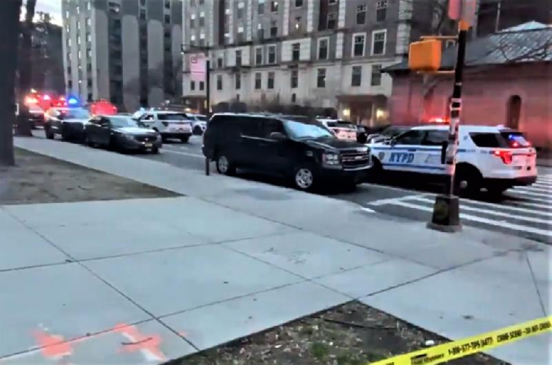 Tres hombres fueron apuntildealados en Nueva York