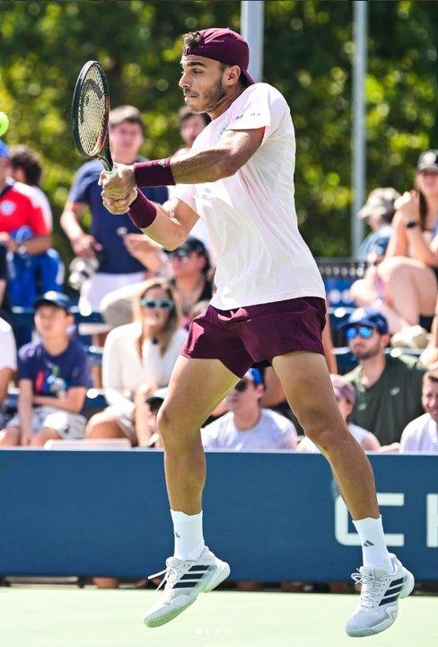 Francisco Ceruacutendolo cayoacute en los octavos de final del US Open