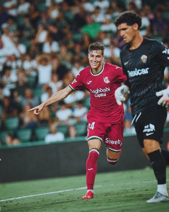 Real Sociedad se impuso ante el Elche por LaLiga y se acercoacute a zona de copas internacionales