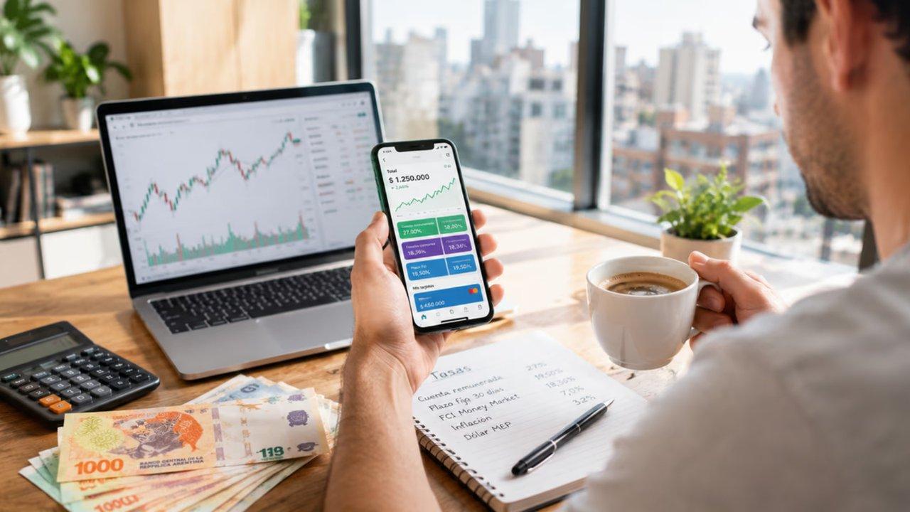 Vuelan las tasas- cuaacuteles son las billeteras virtuales y bancos que maacutes rendimiento pagan en Argentina