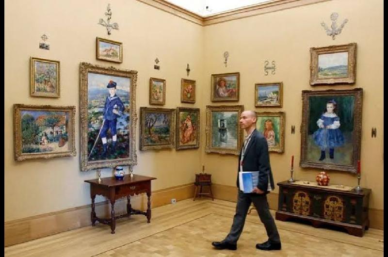 Robaron tres obras de arte del Museo Renoir en Francia