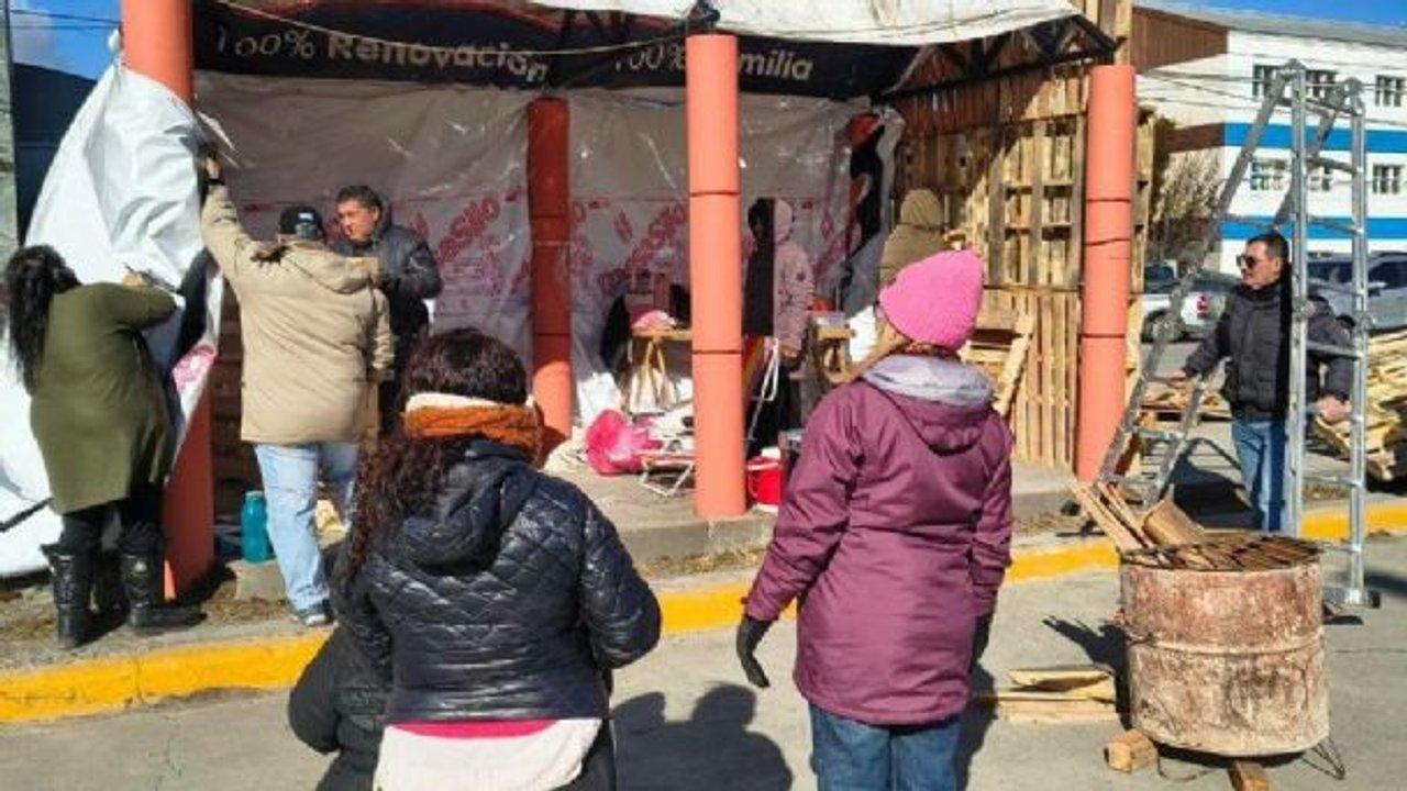 540 jubilados del ex Territorio protestan en Riacuteo Grande y responsabilizan a Melella