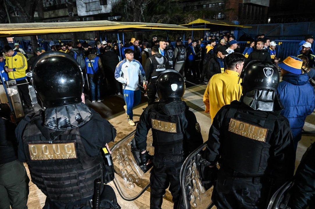 El operativo de seguridad de Boca vs San Pablo tuvo tres detenidos