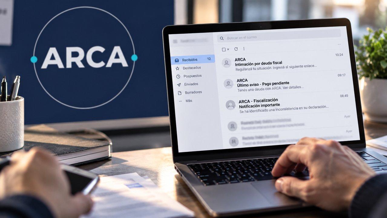 Alerta por mails falsos del ARCA- coacutemo reconocerlos y evitar caer en una estafa