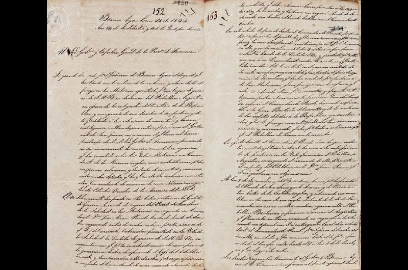 Hallaron una carta ineacutedita de 1833 que relatoacute la ocupacioacuten britaacutenica de las Islas Malvinas