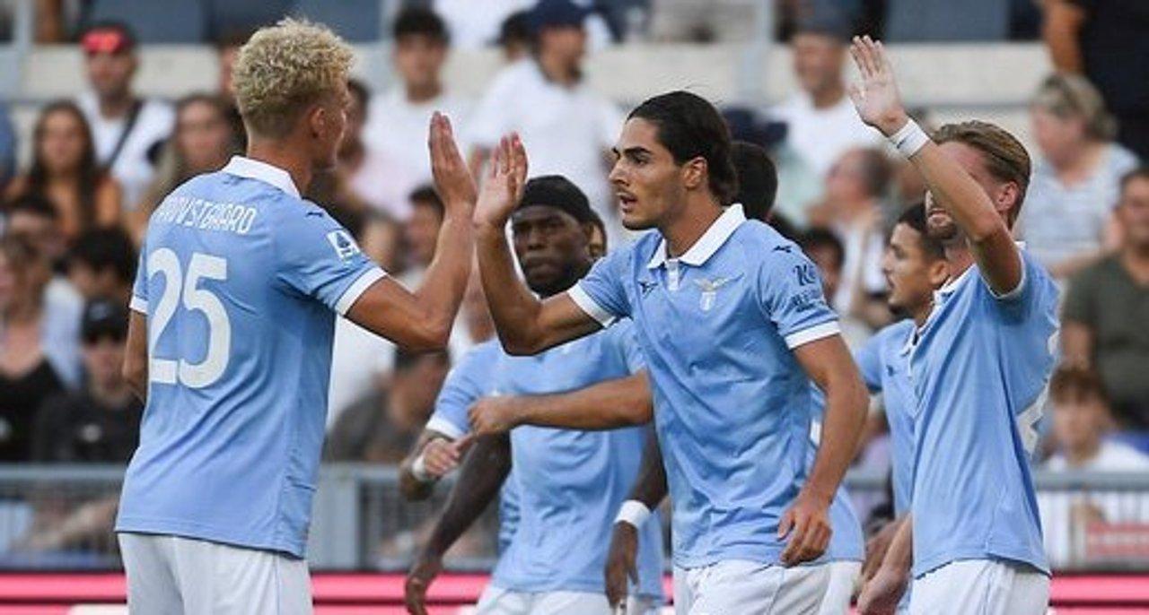 Lazio empatoacute con Milan pero llegoacute a la punta de la Serie A