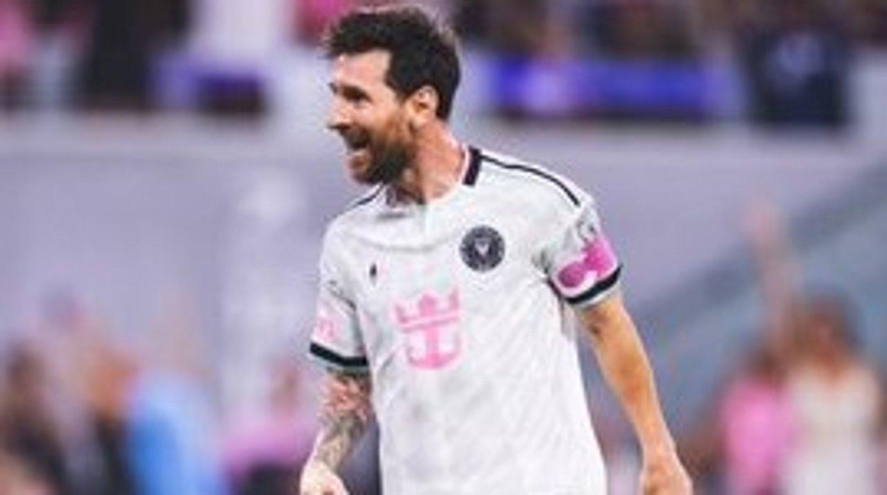 Golazo de Messi en el empate de Inter Miami contra Nashville