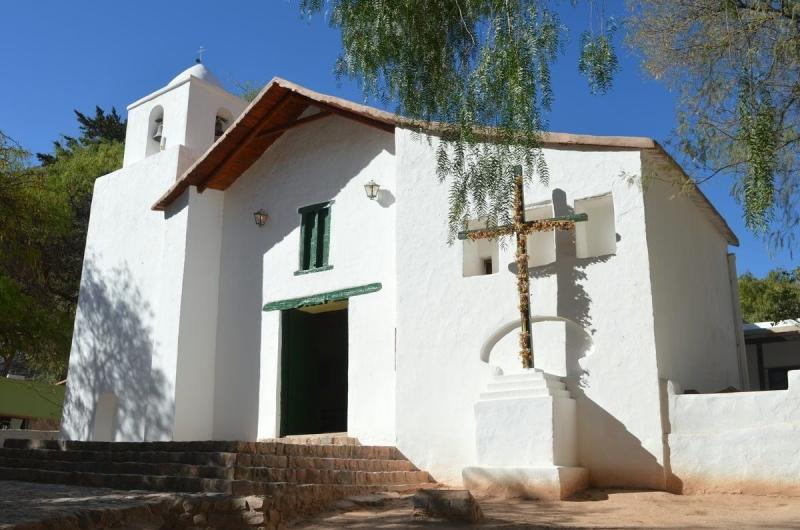 Concluyeron obras de mantenimiento en la iglesia de Purmamarca