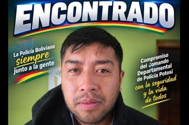 Hallaron a Maximiliano Martiacutenez en La Paz con buena salud aunque desorientado