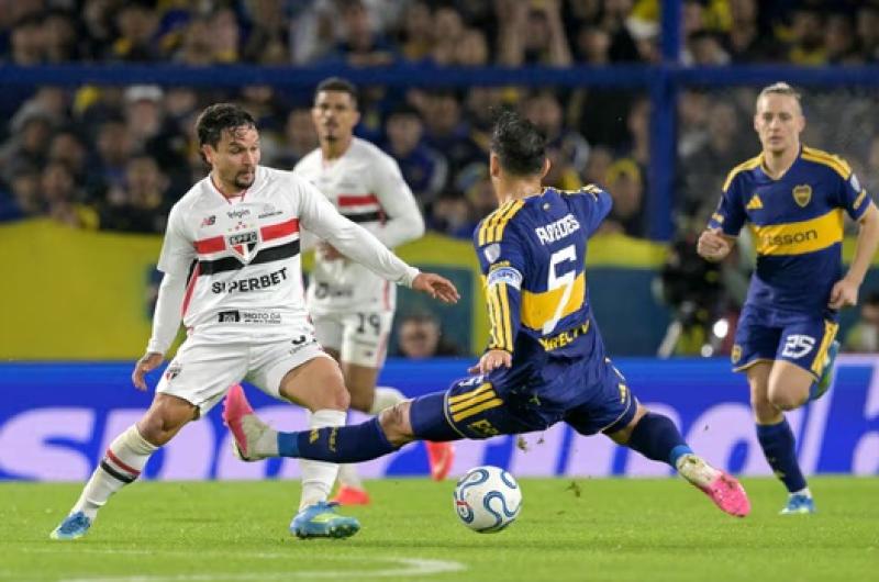 Boca igualoacute con San Pablo por la Copa Sudamericana y es semifinalista