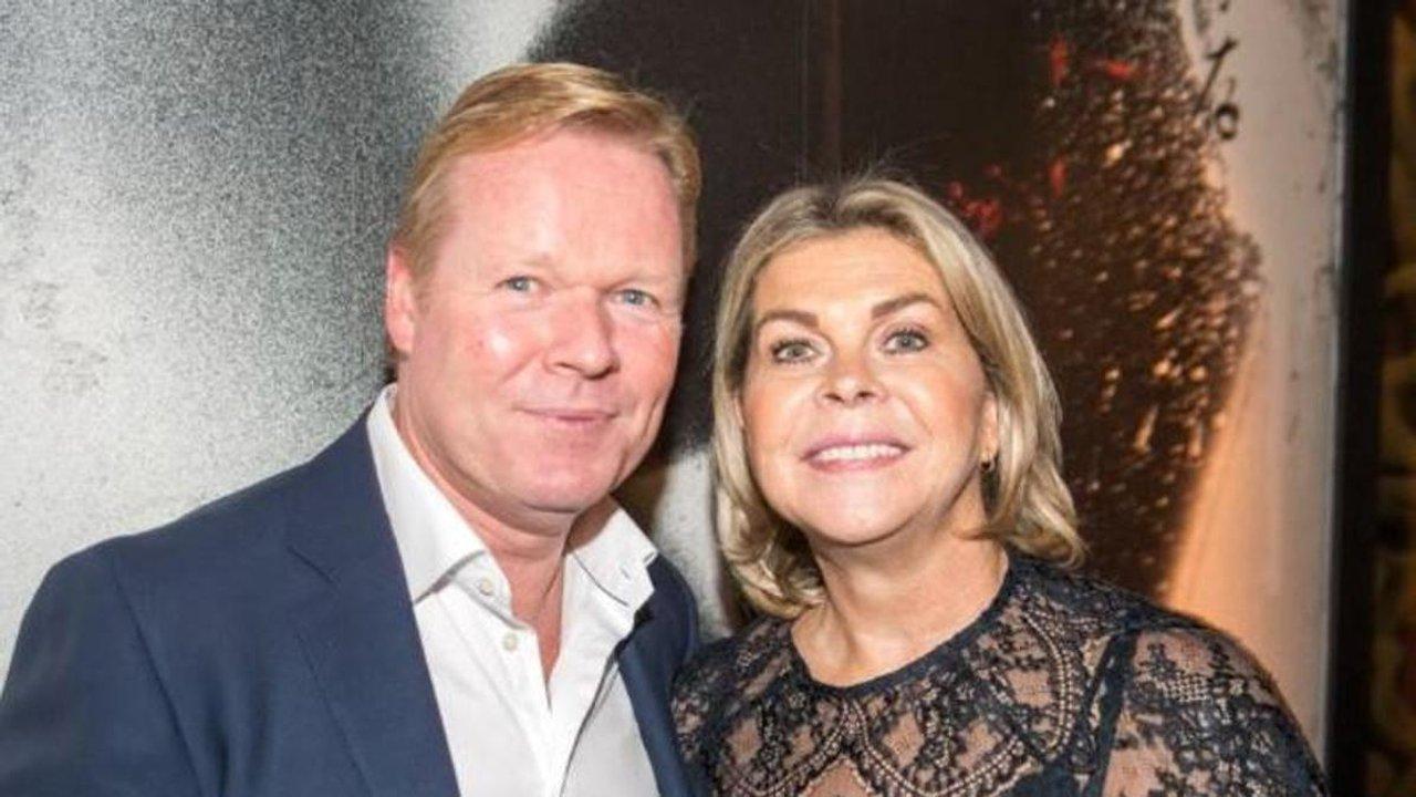 Murioacute la esposa de Ronald Koeman su pareja desde los 17 antildeos