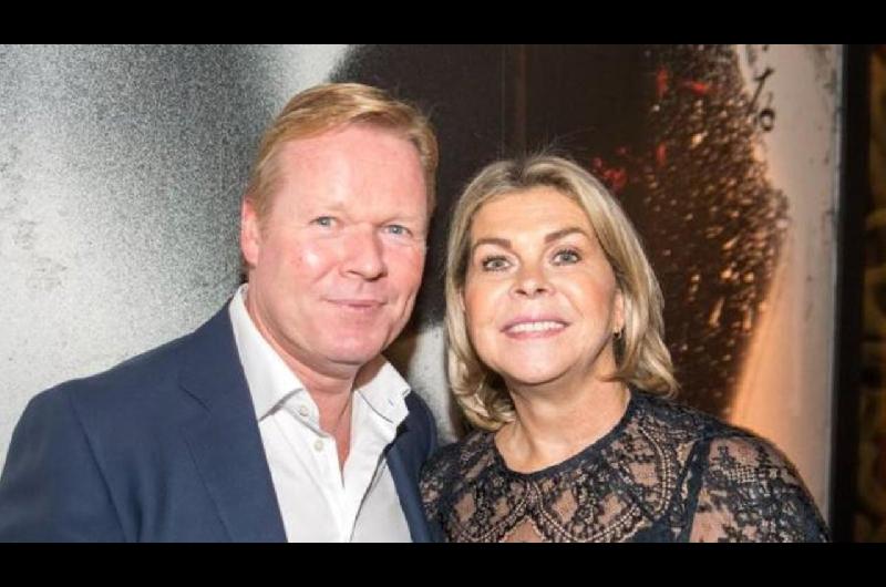 Murioacute la esposa de Ronald Koeman su pareja desde los 17 antildeos