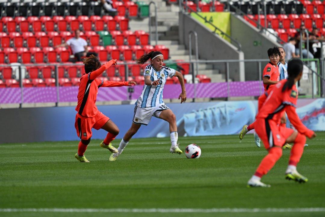 Mundial Sub-20 de fuacutetbol femenino- derrota y eliminacioacuten de la Seleccioacuten argentina ante Corea del Sur