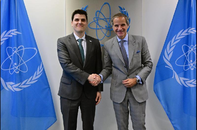 Ramos Napoli y Grossi analizaron coacutemo ampliar la presencia nuclear argentina en el mundo