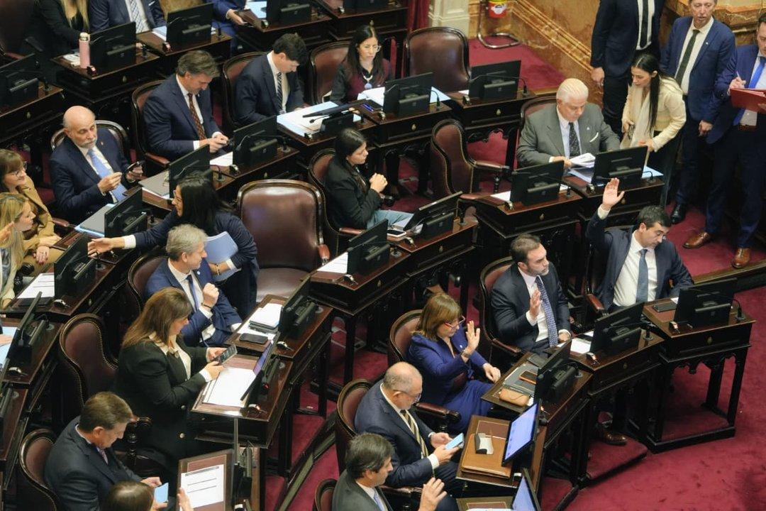 Senado aproboacute la ley Inocencia Fiscal II para incentivar el ingreso de doacutelares al sistema financiero