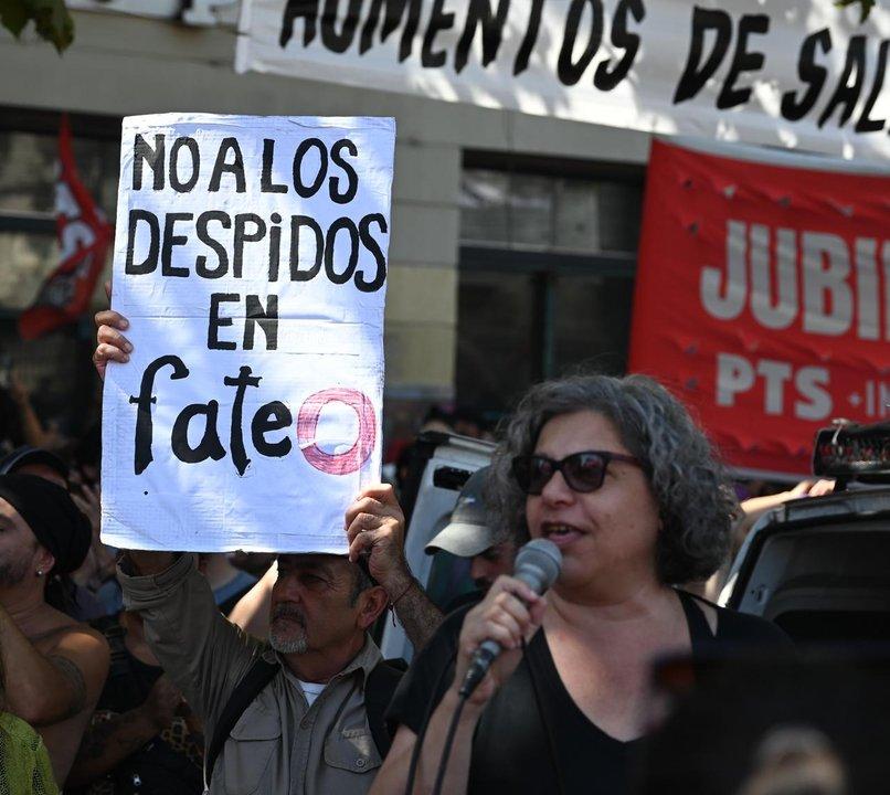 FATE- la Justicia ordenoacute el desalojo de la planta 