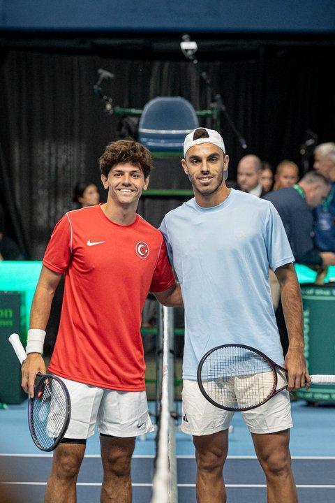 Francisco Ceruacutendolo abrioacute la serie de la Copa Davis con un triunfo ante Turquiacutea