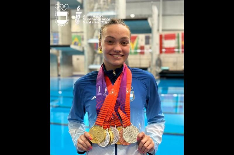 Cecilia Dieleke la seacuteptuple medallista suramericana- ldquoLas medallas son material la diversioacuten me la llevo en el corazoacutenrdquo