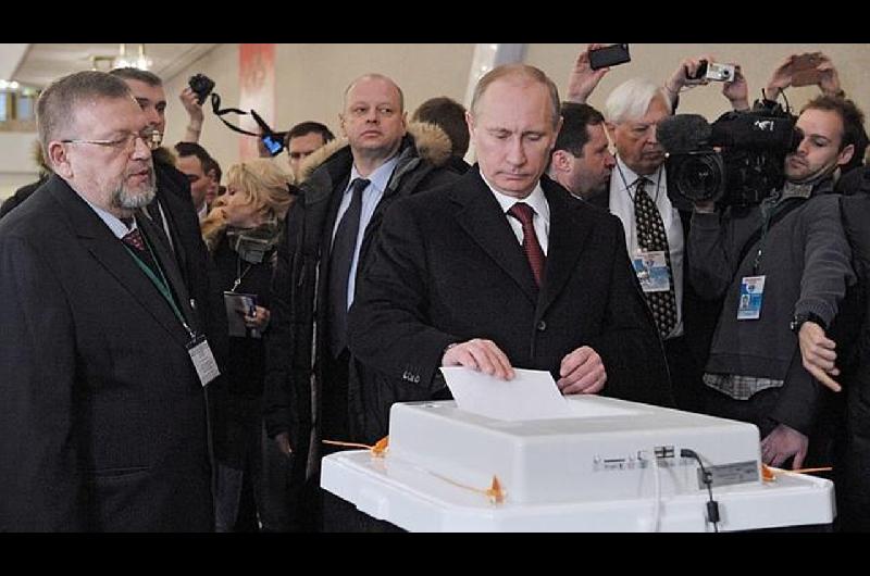 Rusia Unida el partido de Putin se impuso en las elecciones legislativas con el 575-en-porciento- de los votos