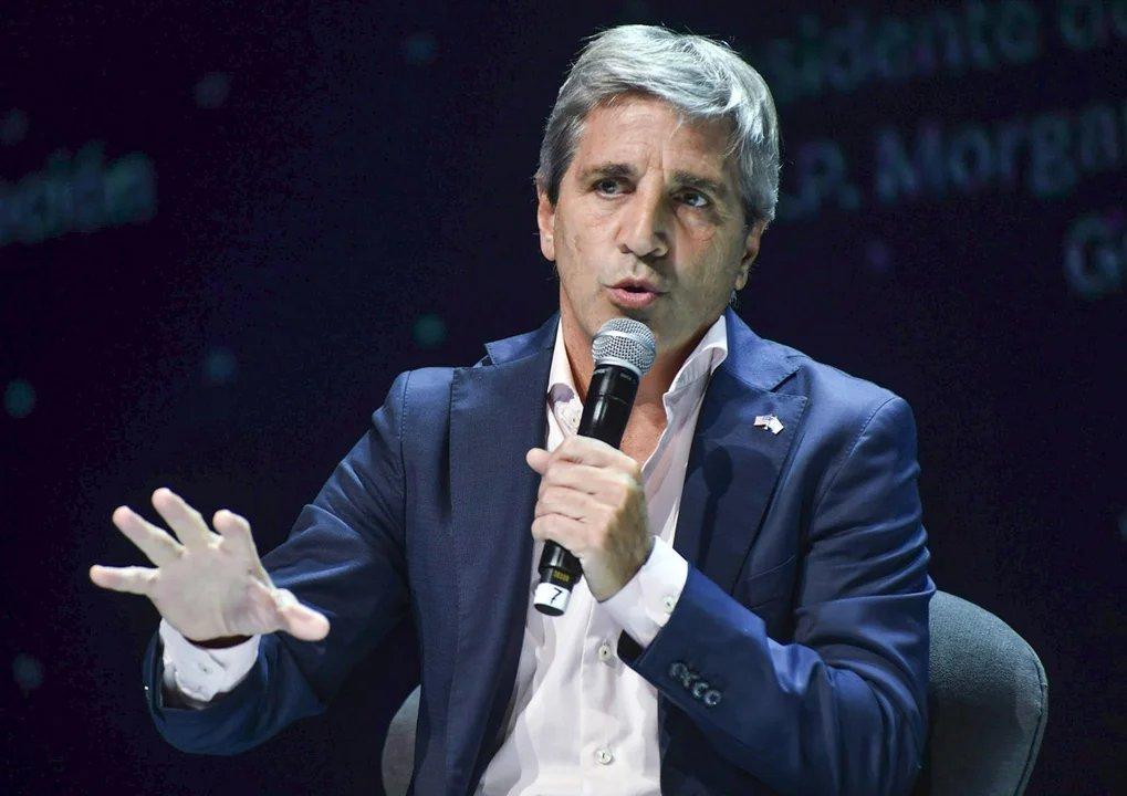 Luis Caputo destacoacute el respaldo de Estados Unidos y la fuerte acumulacioacuten de reservas