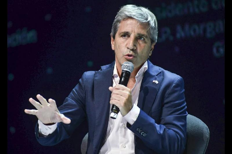 Luis Caputo destacoacute el respaldo de Estados Unidos y la fuerte acumulacioacuten de reservas