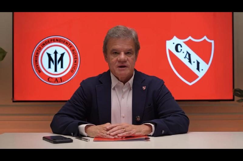 Enrique Sacco seraacute candidato a presidente de Independiente- Llegoacute el momento de involucrarmeldquo