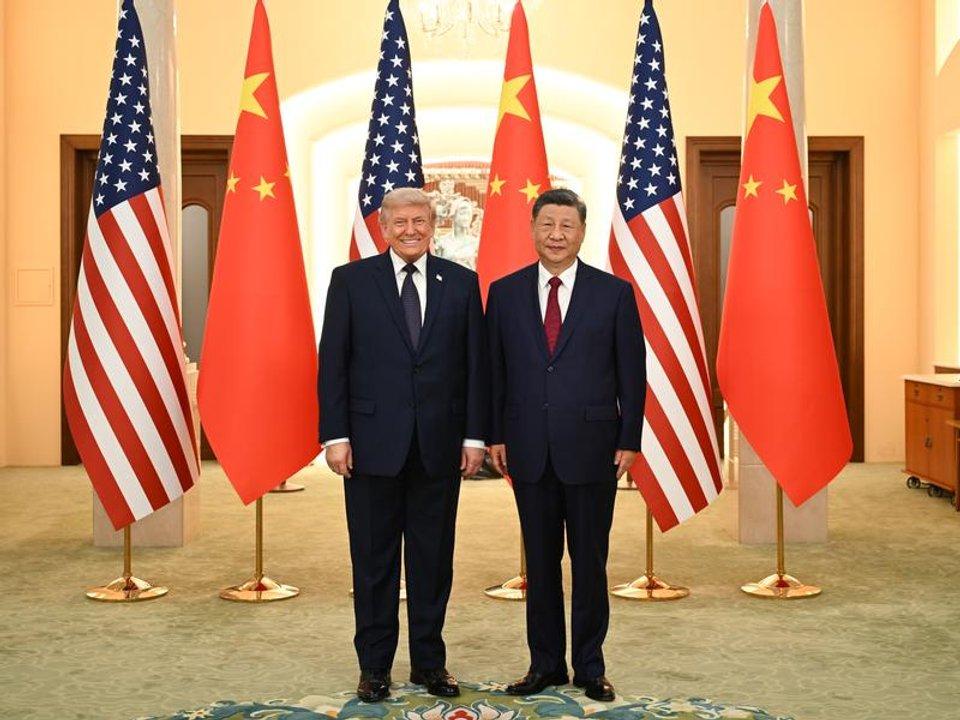 Trump le daraacute una bienvenida espectacular a Xi Jinping