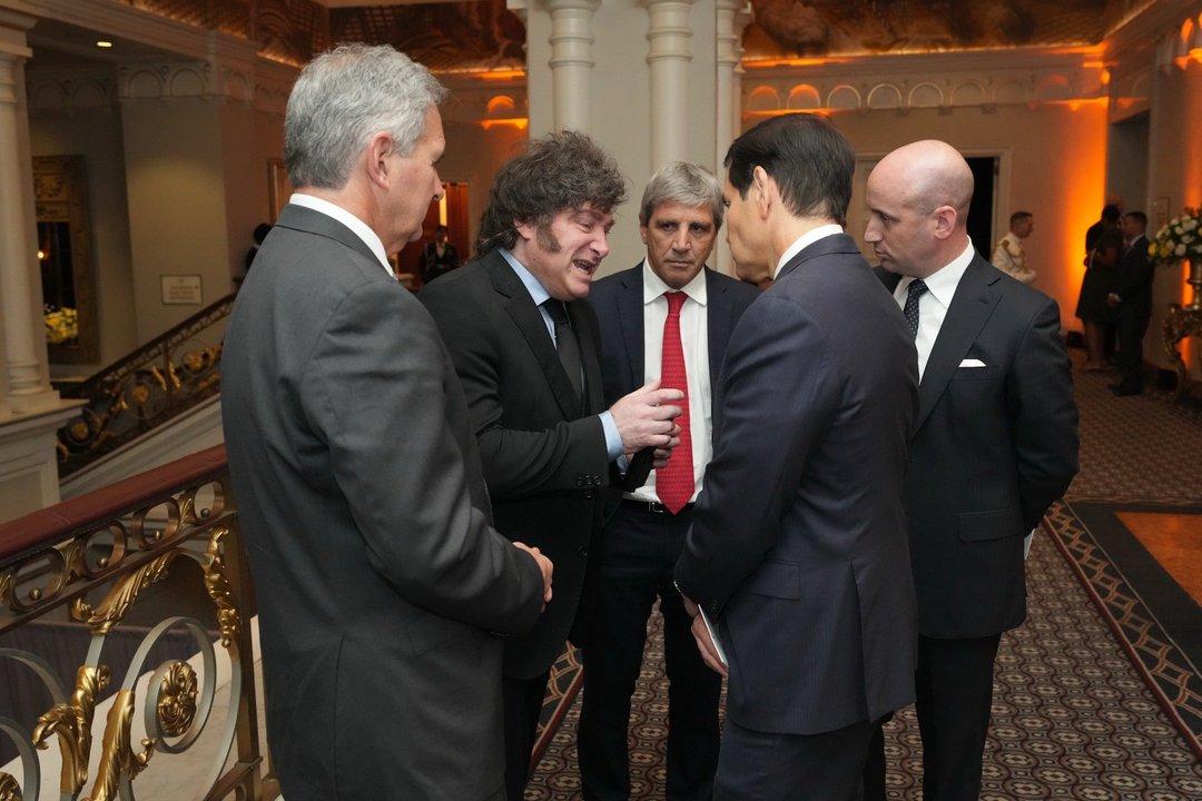 Milei analizoacute con Marco Rubio una agenda comuacuten entre Argentina y Estados Unidos