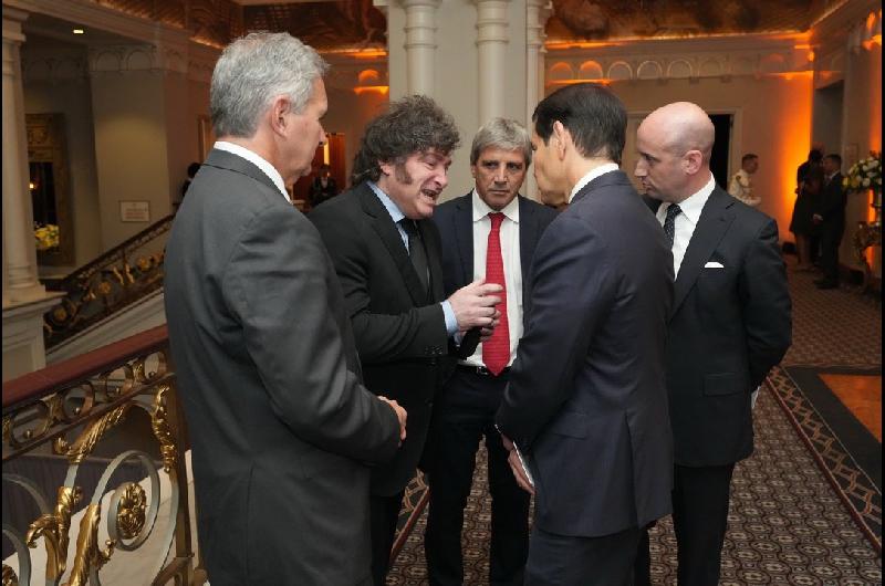 Milei analizoacute con Marco Rubio una agenda comuacuten entre Argentina y Estados Unidos