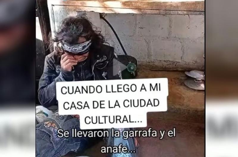 Le robaron al bailariacuten Camilo y tuvo que suspender la entrega de pizzas a estudiantes
