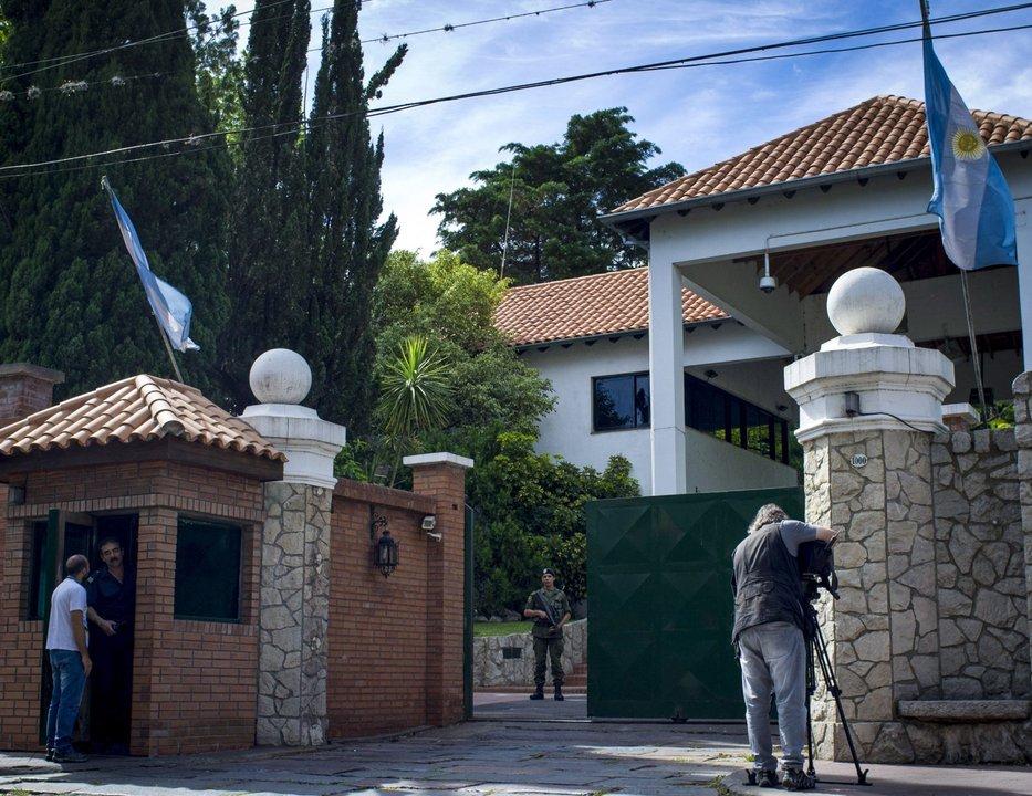 Una poacuteliza privada aseguroacute como ldquopersonal de cateringrdquo al intendente de Olivos y a coordinadoras de la Quinta