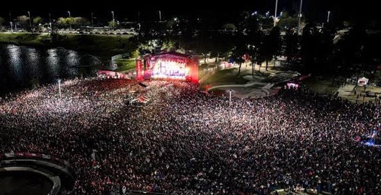 Santa Fe despidioacute los Juegos Suramericanos con una fiesta multitudinaria